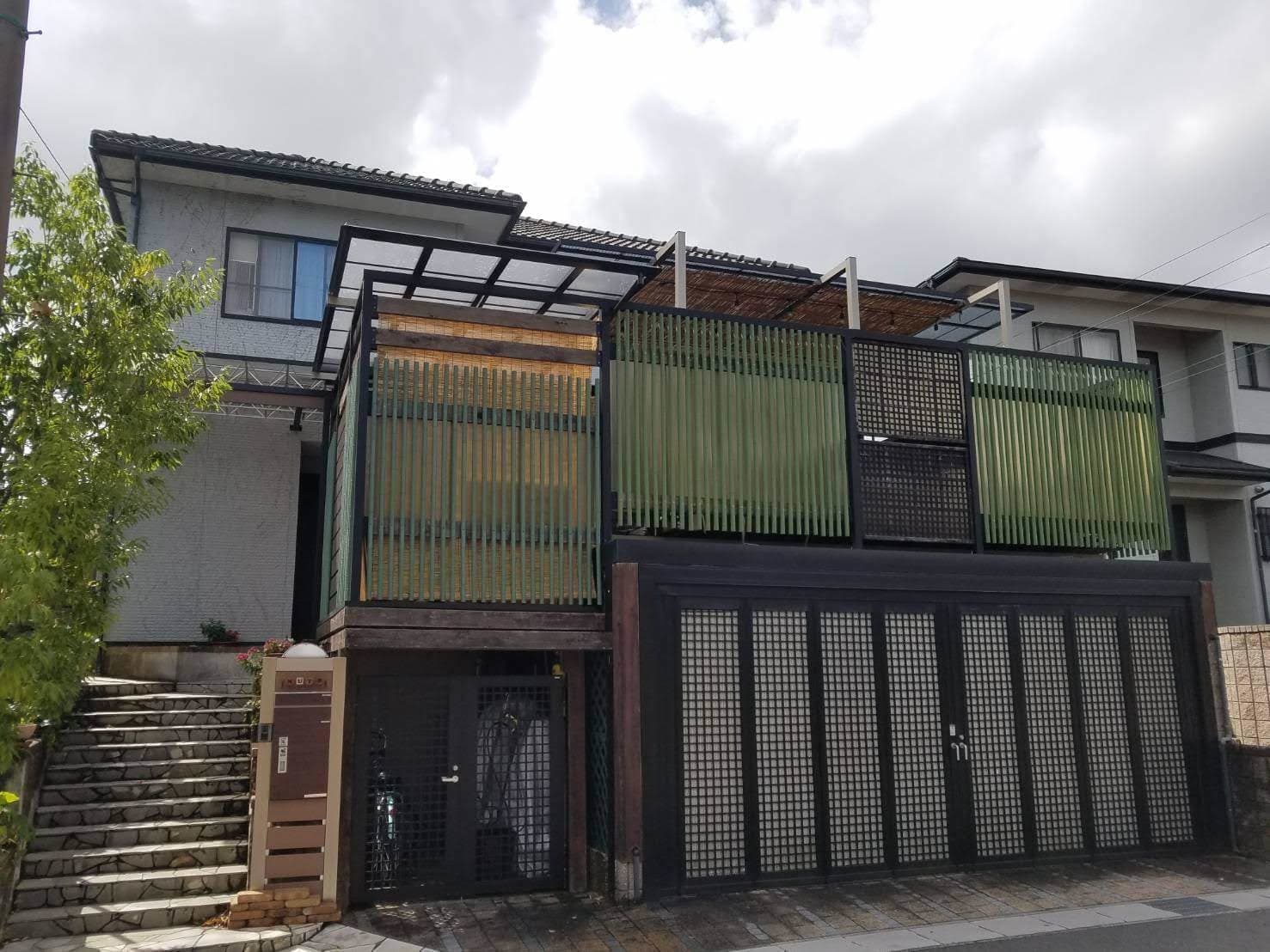 バルコニー修理 | 名古屋市中川区のエクステリア工事ならイズ美