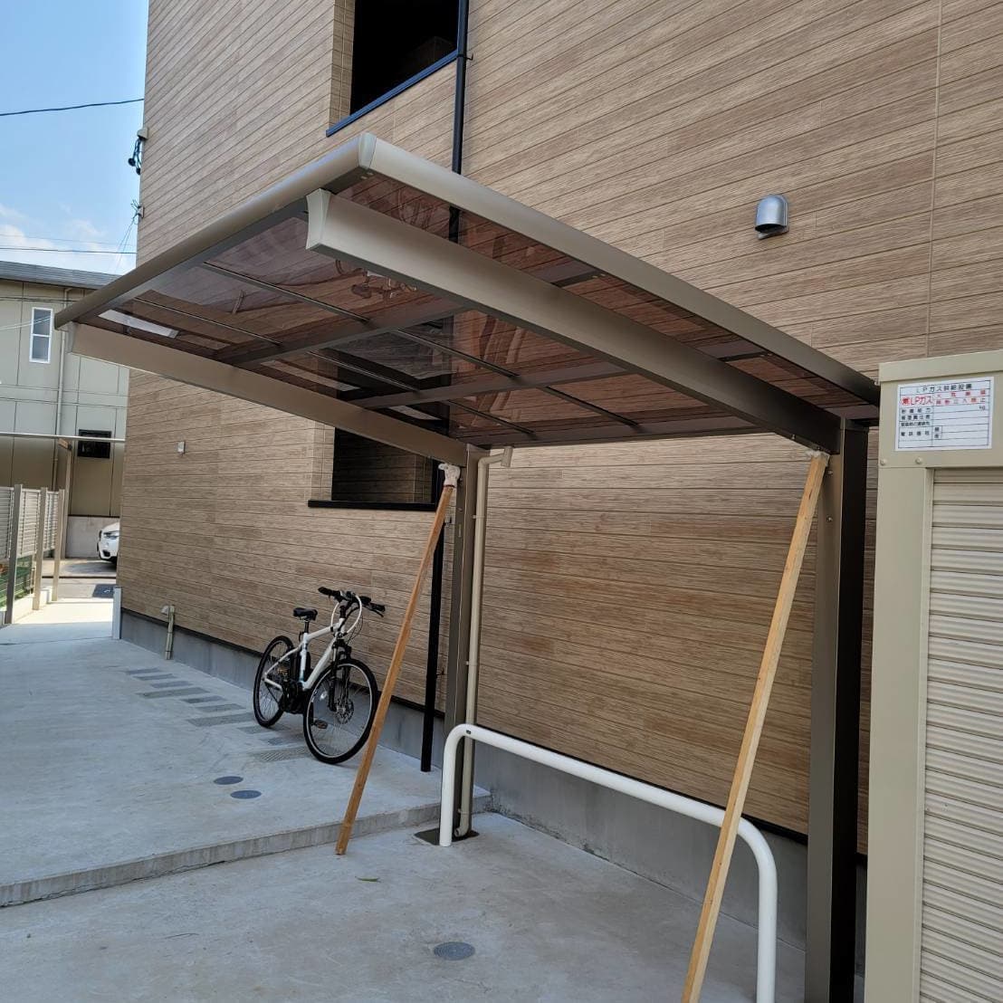 サイクルポート新設・取替え 名古屋市中川区 | 名古屋市中川区でエクステリア工事ならイズ美