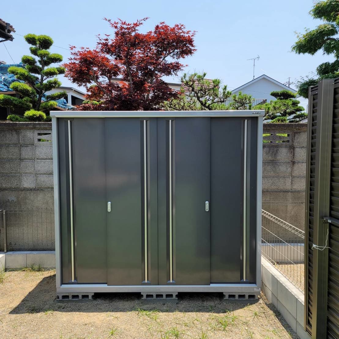 物置設置 名古屋市中川区 | 名古屋市中川区でエクステリア工事ならイズ美