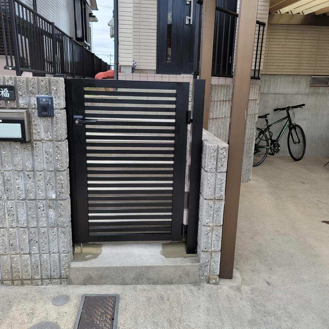 門扉新設・取替え 名古屋市中川区 | 名古屋市中川区でエクステリア工事ならイズ美