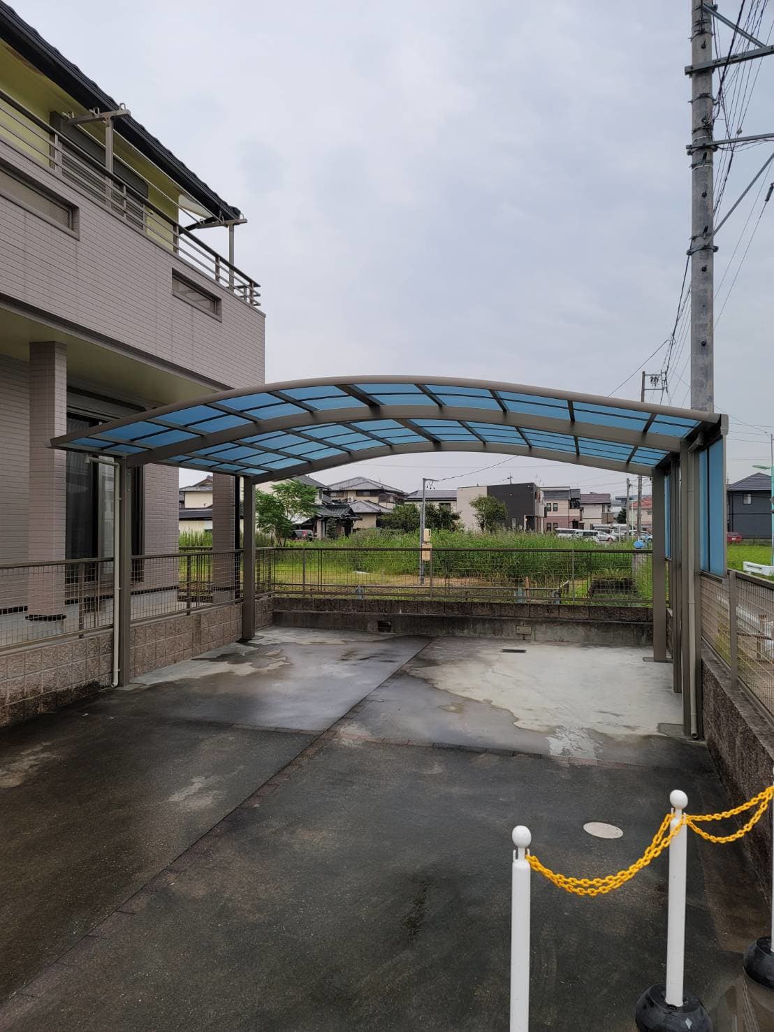 カーポート取替え工事 | 名古屋市中川区のエクステリア工事ならイズ美