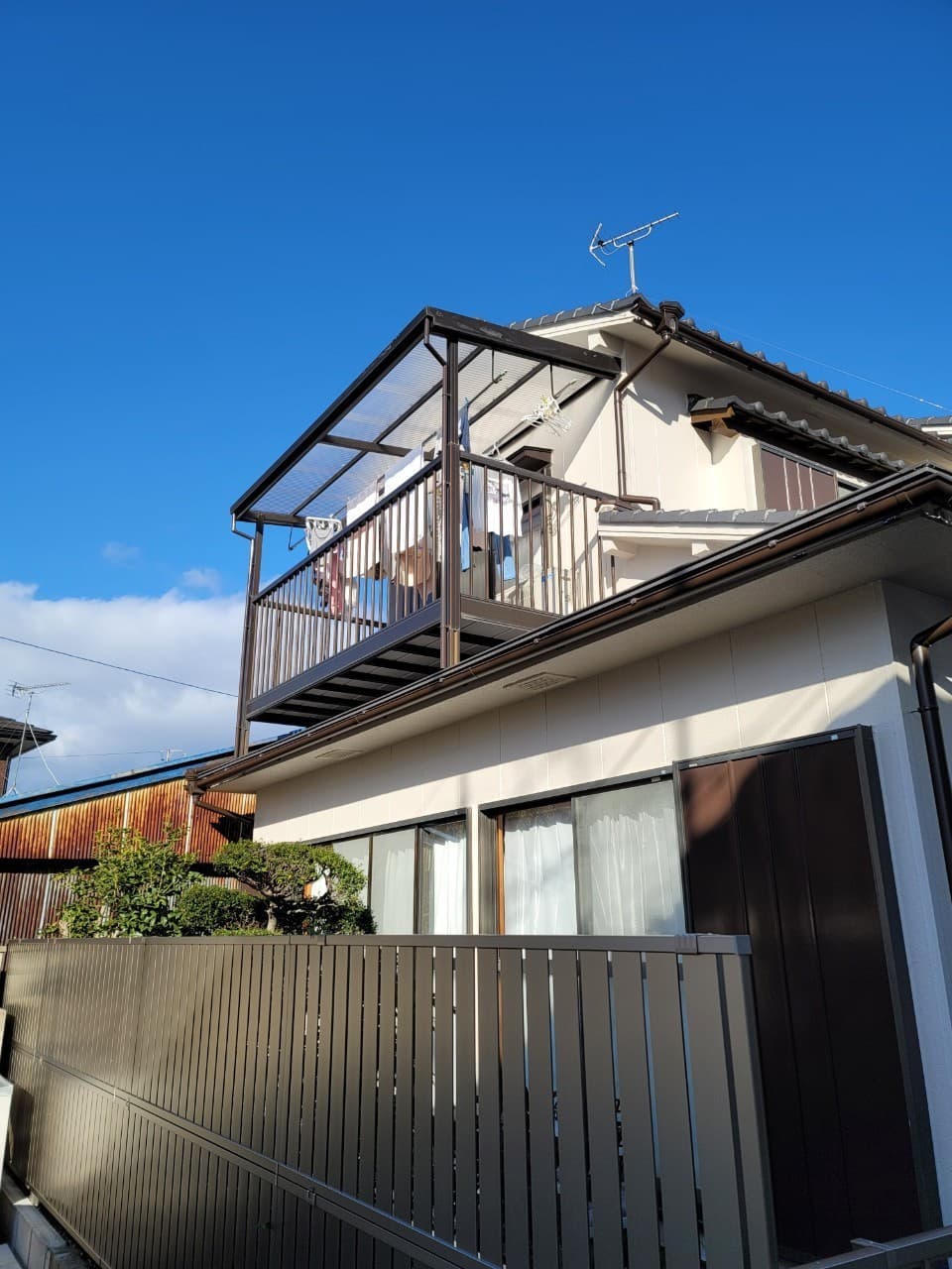 バルコニー設置 | 名古屋市中川区のエクステリア工事ならイズ美