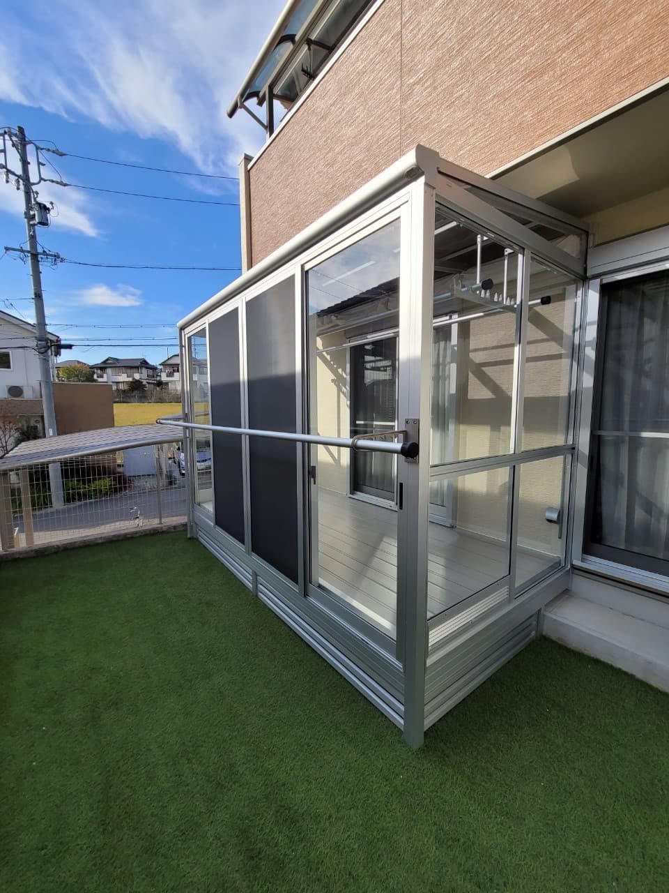 サンルーム設置 | 名古屋市中川区のエクステリア工事ならイズ美