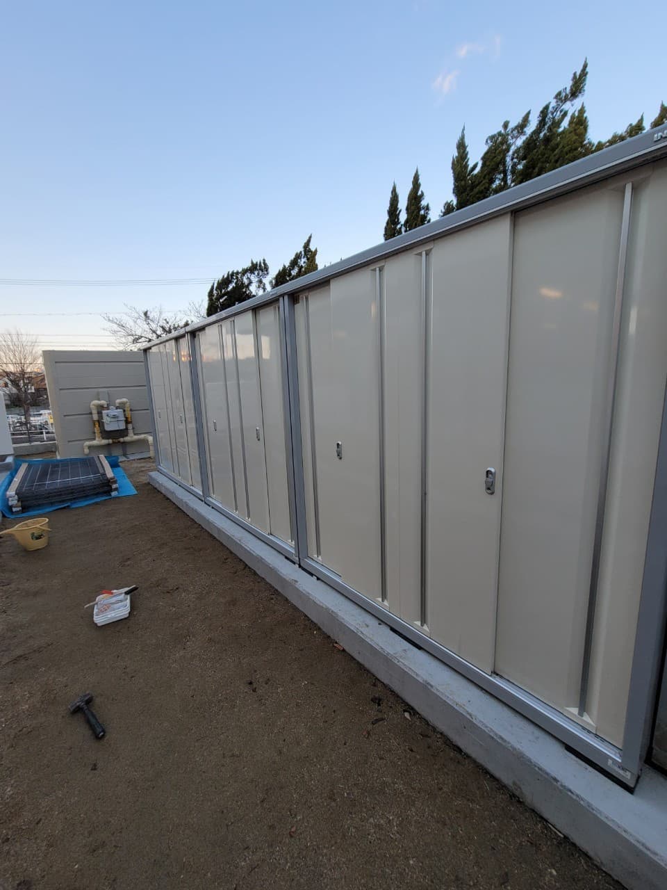 物置設置 | 名古屋市中川区のエクステリア工事ならイズ美